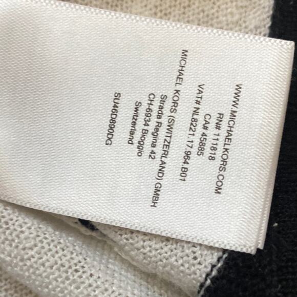 Michael Michael Kors Striped Sweater Tank Top Nautical Lightweight Classic - Picture 6 of 7